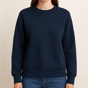 Zara Navy Blue Knit Pullover‎ Navy Blue XL